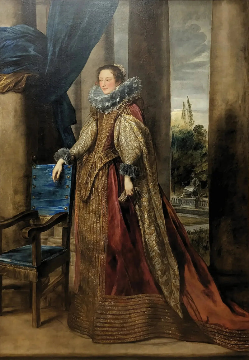 Portrait of a Genoese nobleman - Antoine van Dyck