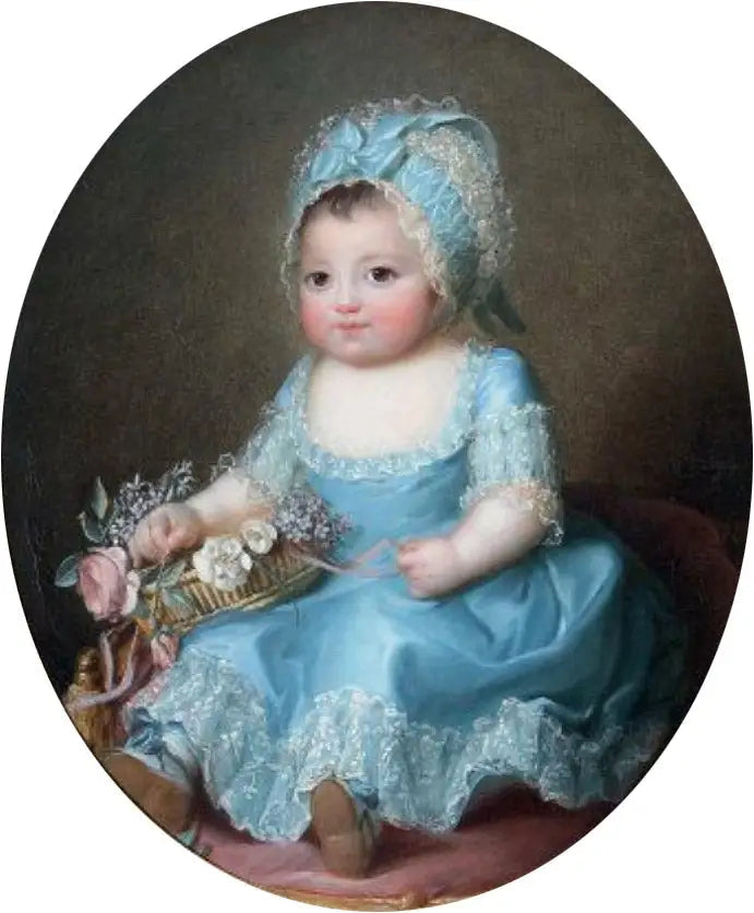 Portrait of a Little Girl Known as Sophie of Bourbon, Mademoiselle d'Artois (1776-1783) - Élisabeth Vigée Le Brun