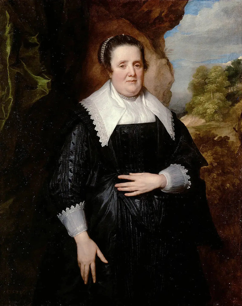 Portrait of an Old Woman - Antoine van Dyck