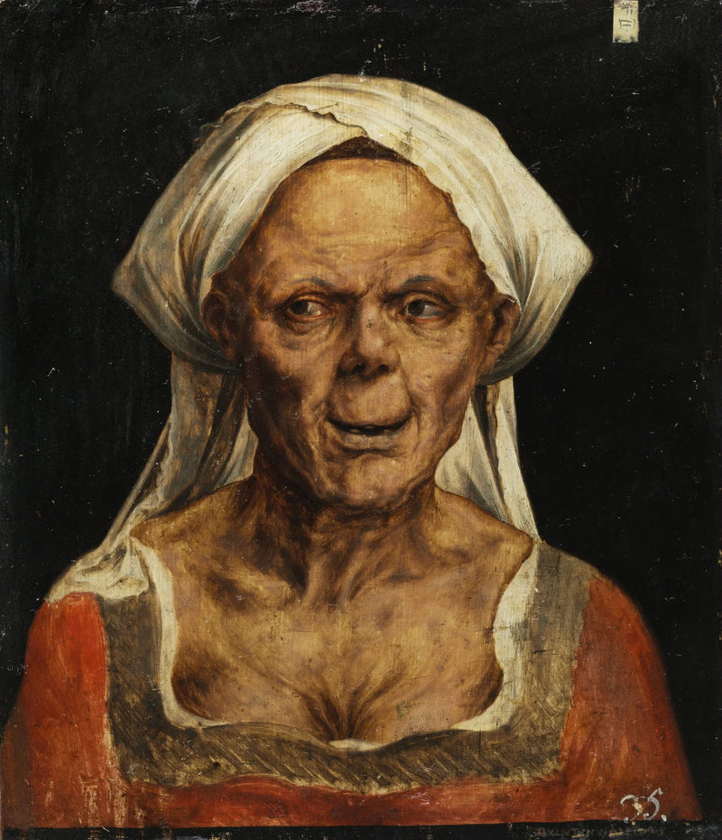 Portrait of an Old Woman - Quentin Metsys