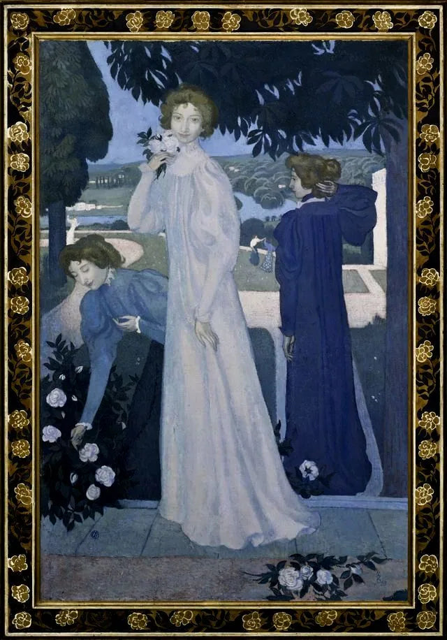 Portrait of Yvonne Lerolle in Three Aspects - Maurice Denis