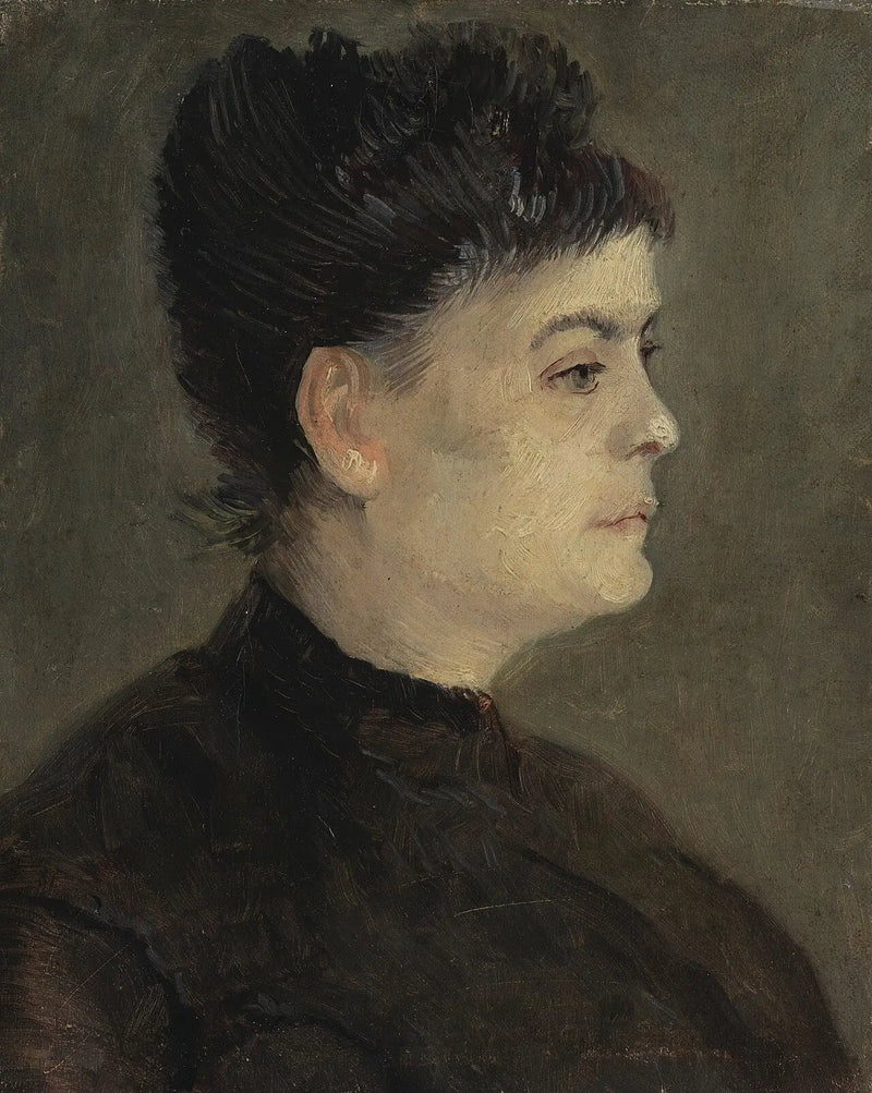 Portrait of Agostina Segatori - Vincent van Gogh
