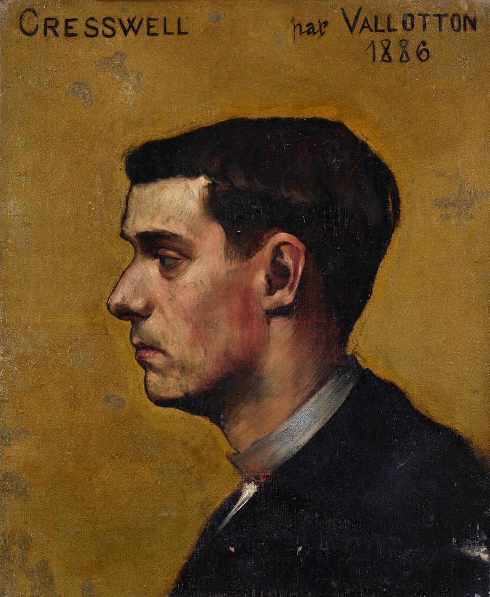 Portrait of Albert Cresswell - Félix Vallotton