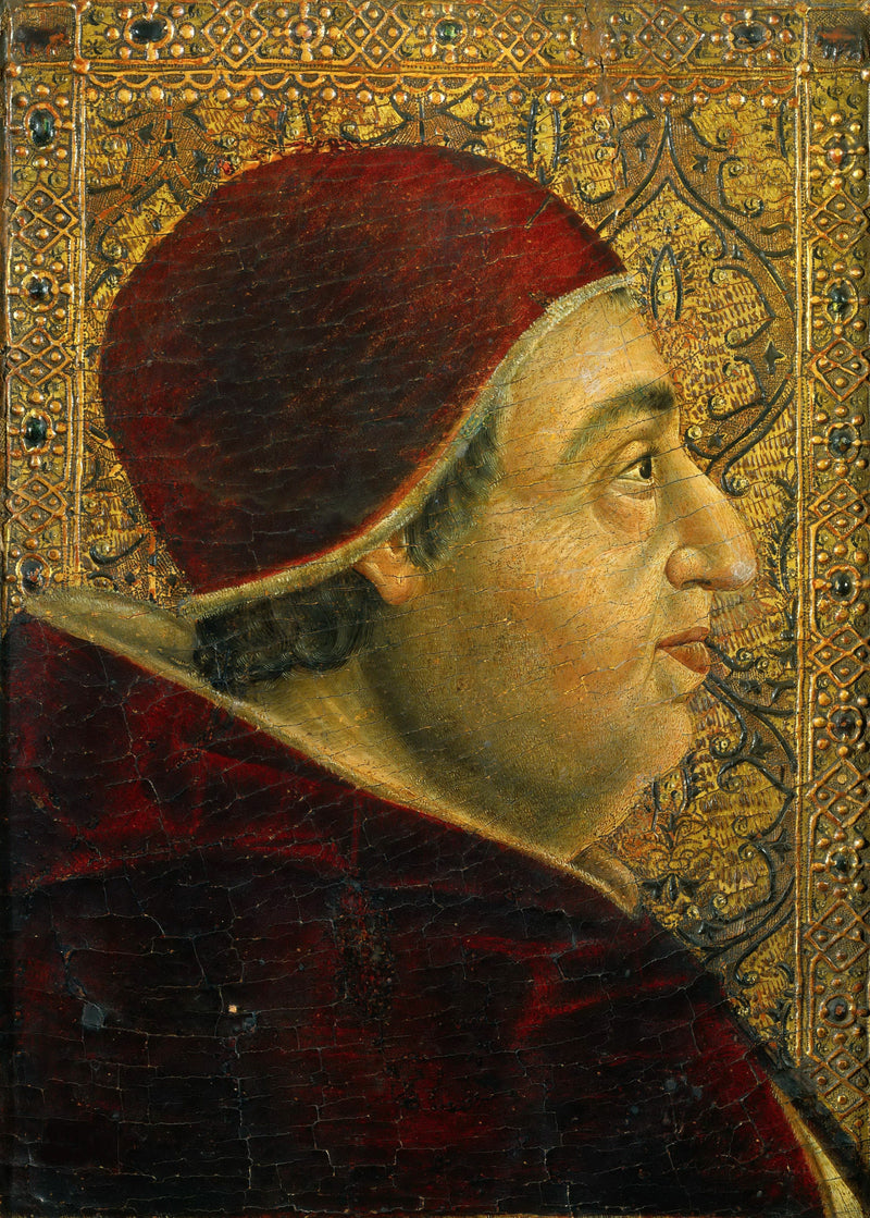 Portrait of Alexander VI (Borgia, 1492-1503) - Pedro Berruguete