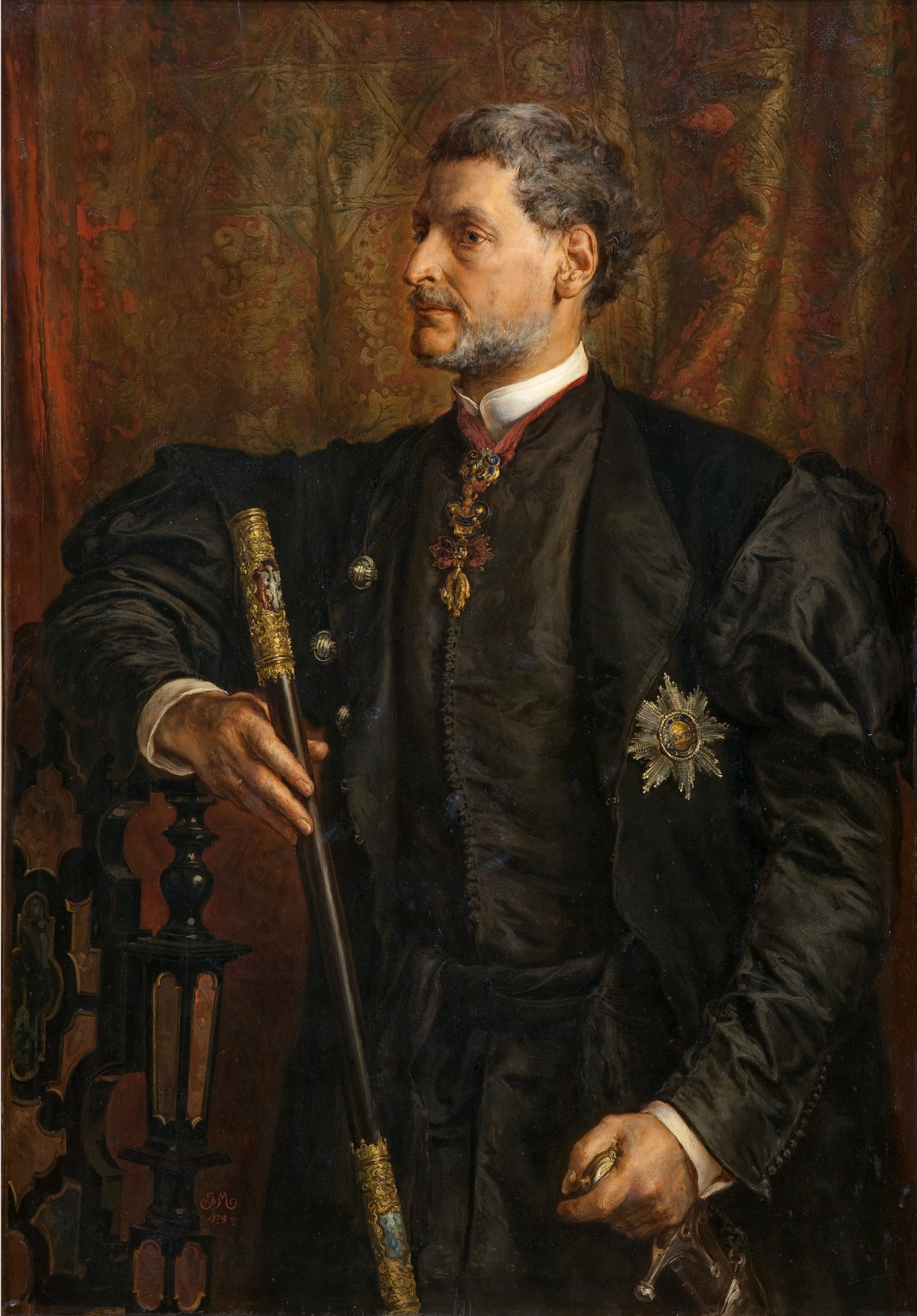Portrait of Alfred Potocki - Jan Matejko