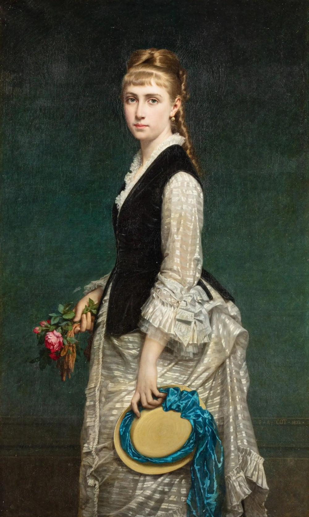 Portrait d’Alice Heine duchesse de Richelieu princesse de Monaco - Pierre Auguste Cot - Alpha Reproduction