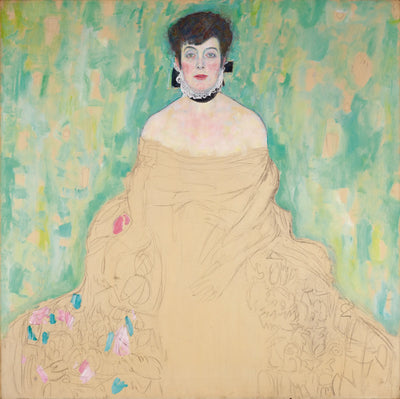 Reproduction du tableau « Portrait d'Amalie Zuckerkandl - Gustav Klimt » par Alpha Reproduction en peinture à l’huile
