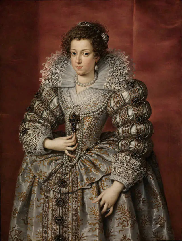 Portrait of Anne of Austria - Frans Pourbus the Younger