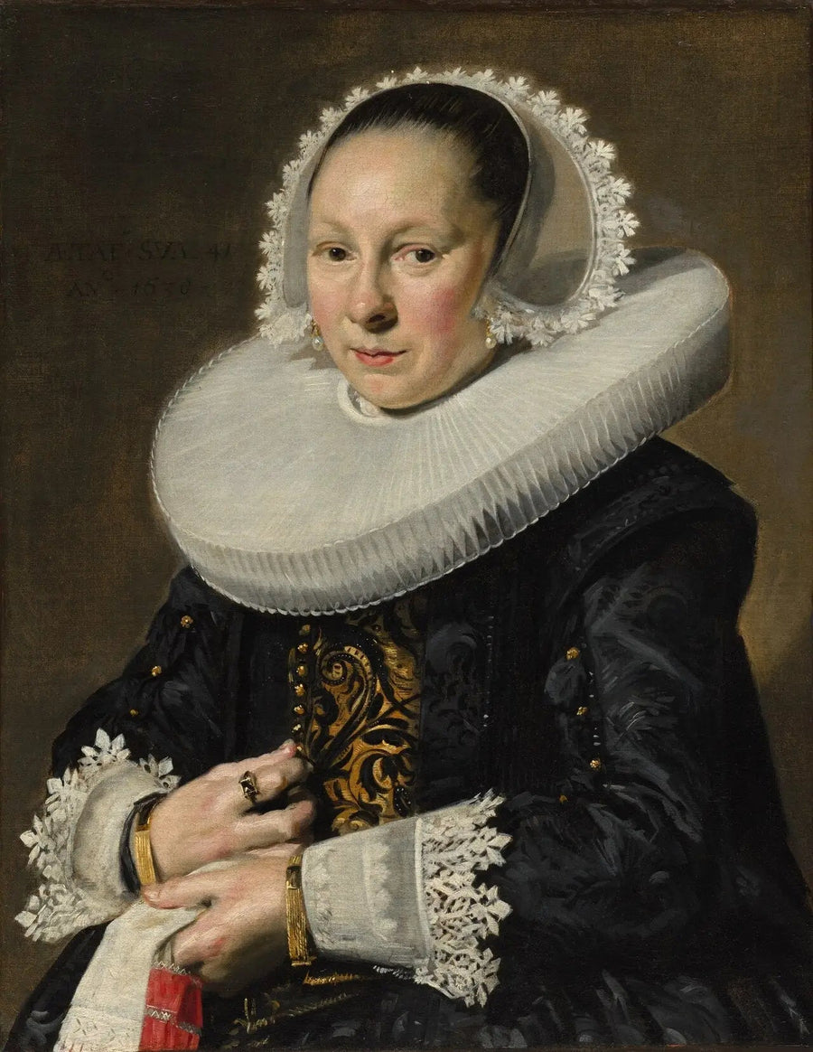 Portrait of Aeltje Dircksdr. Pater (1597-1678) - Frans Hals