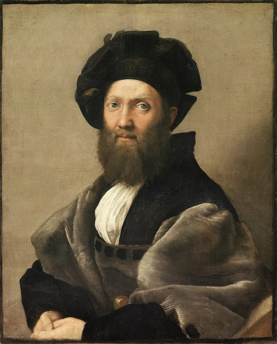 Portrait of Baldassare Castiglione - Raphael Sanzio