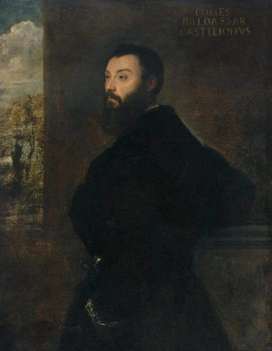 Portrait of Baldassare Castiglione - Titian