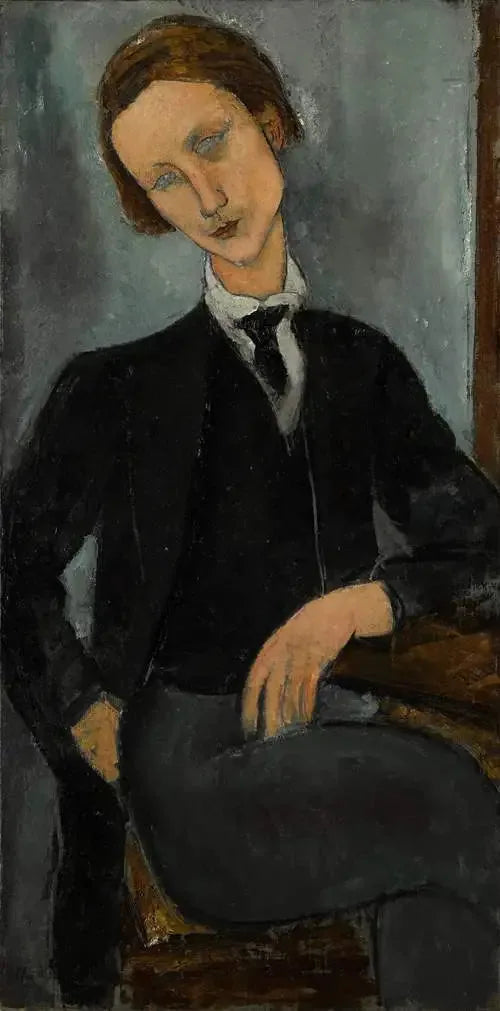 Portrait of Baranowski - Amedeo Modigliani