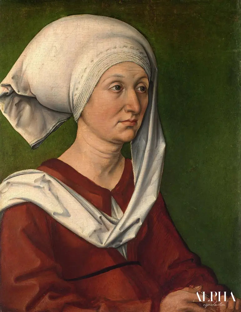 Portrait de Barbara Holper - Albrecht Dürer - Reproductions de tableaux et peintures haut de gamme