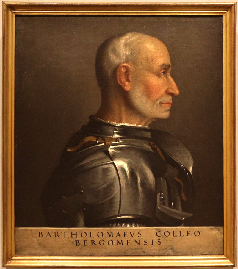 Portrait of Bartolomeo Colleoni - Giovanni Battista Moroni
