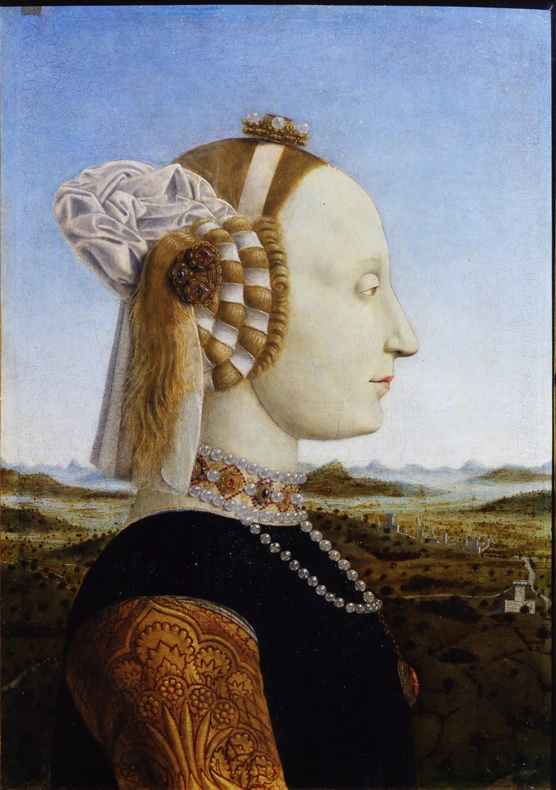 Portrait of Battista Sforza - Piero della Francesca