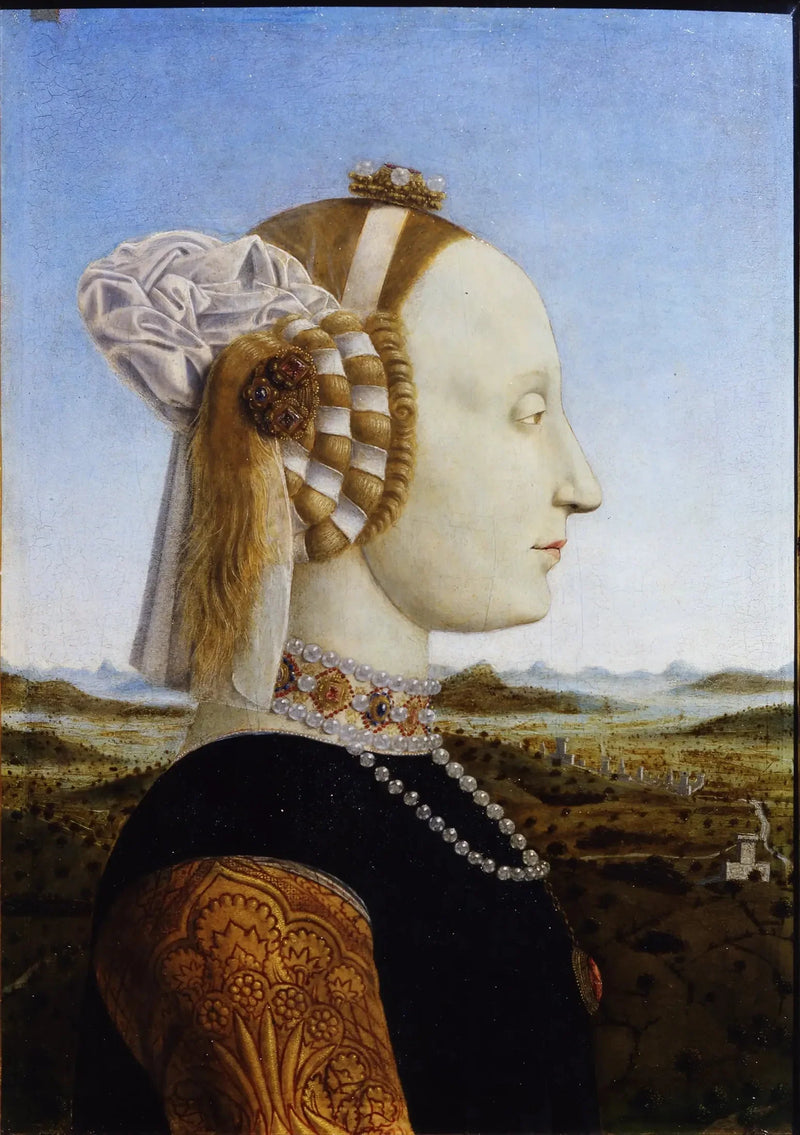 Portrait of Battista Sforza - Piero della Francesca
