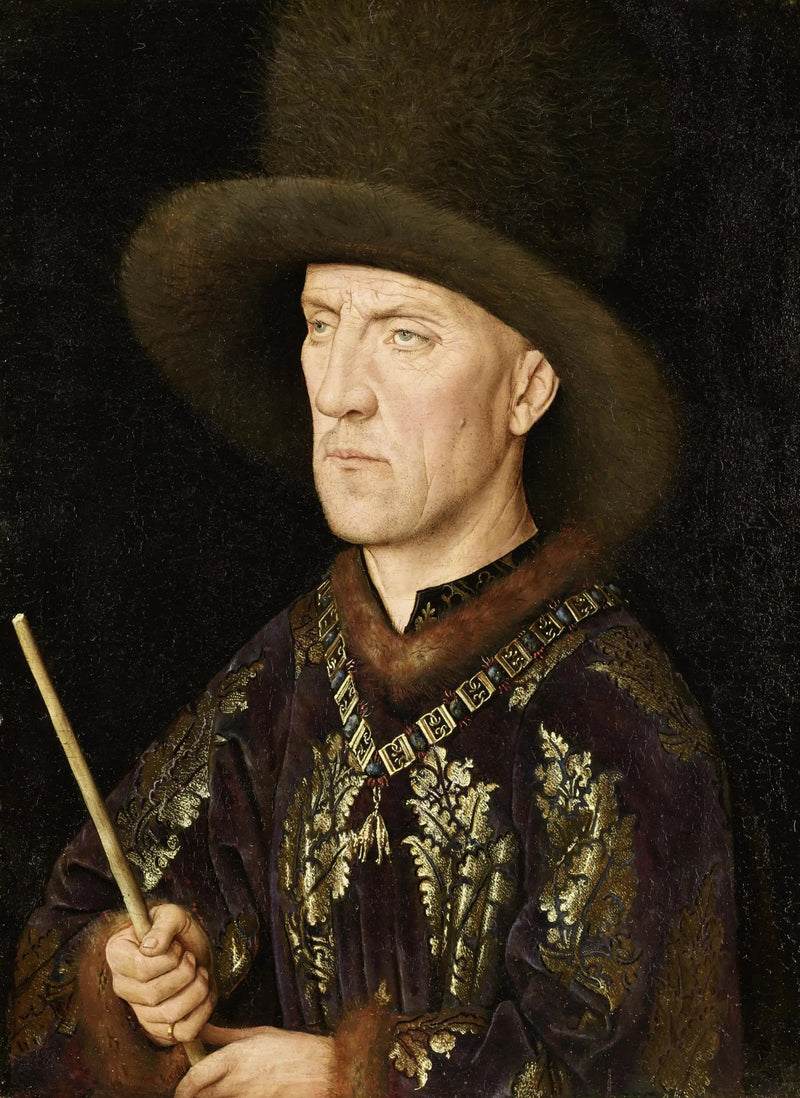 Portrait of Baudoin de Lannoy - Jan van Eyck