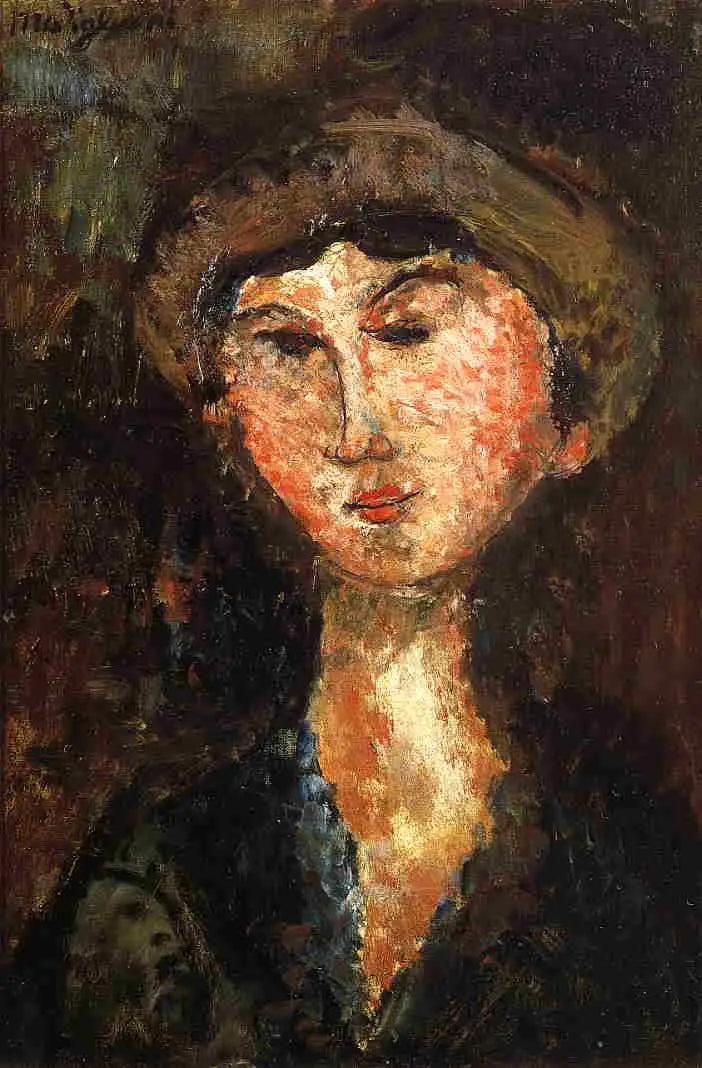 Portrait of Béatrice Hastings - Amedeo Modigliani
