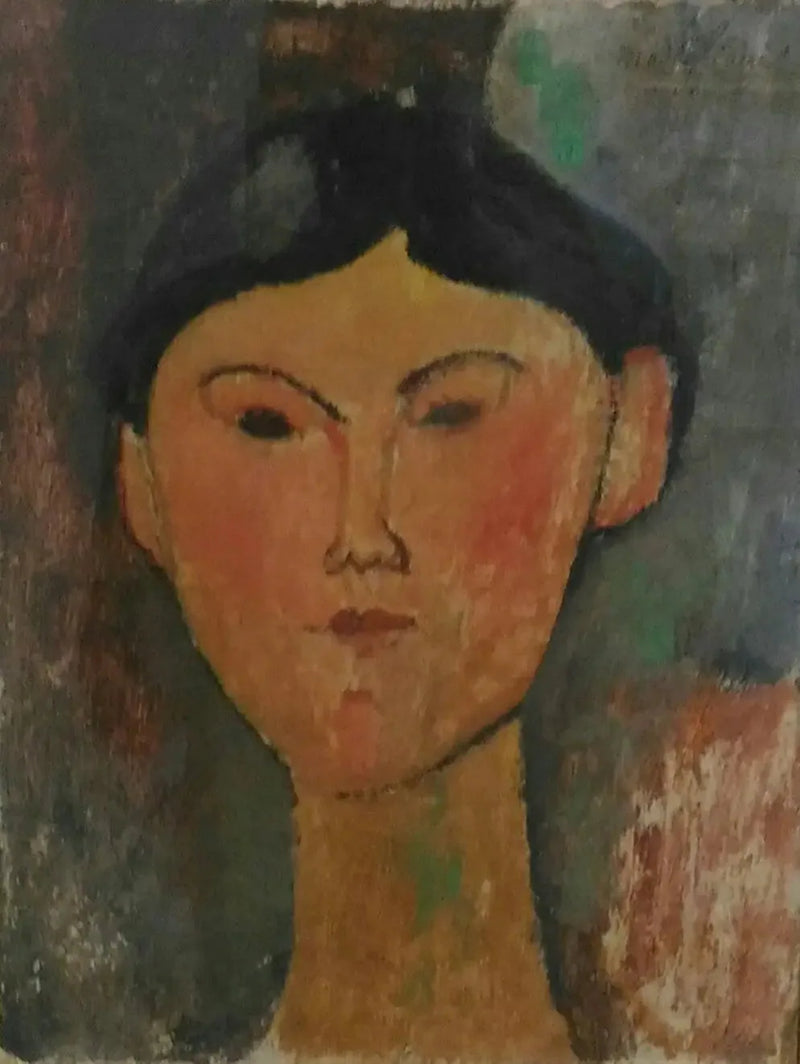 Portrait of Béatrice Hastings - Amedeo Modigliani