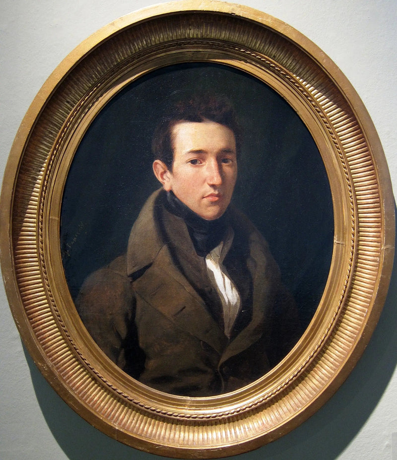 Portrait of Bellinger - Eugène Delacroix