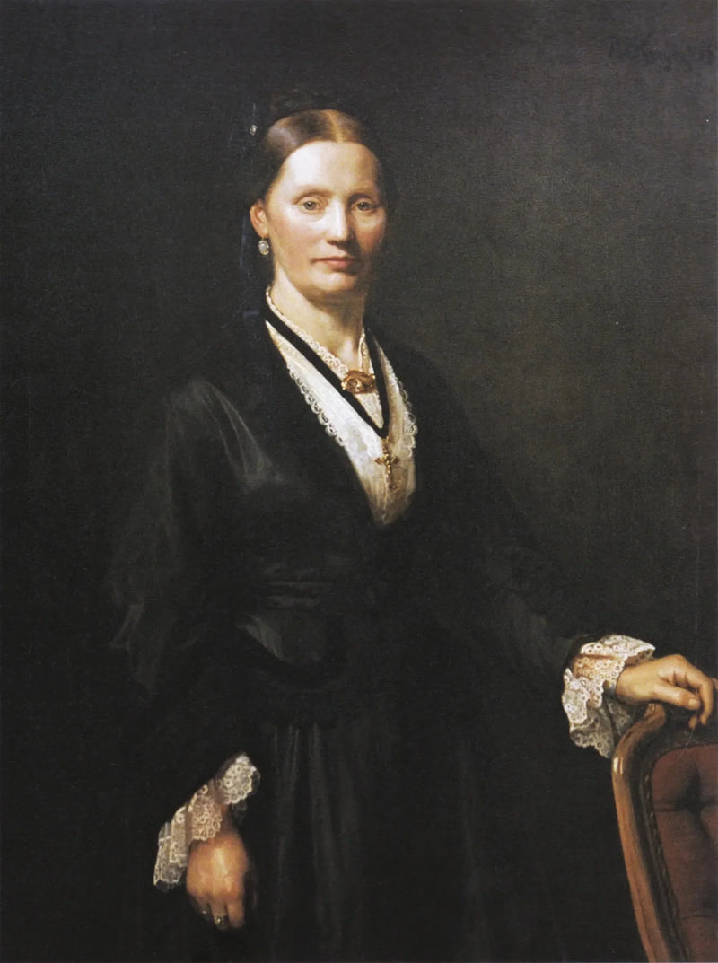 Portrait of Bertha Cecilie Krøyer - Peder Severin Krøyer