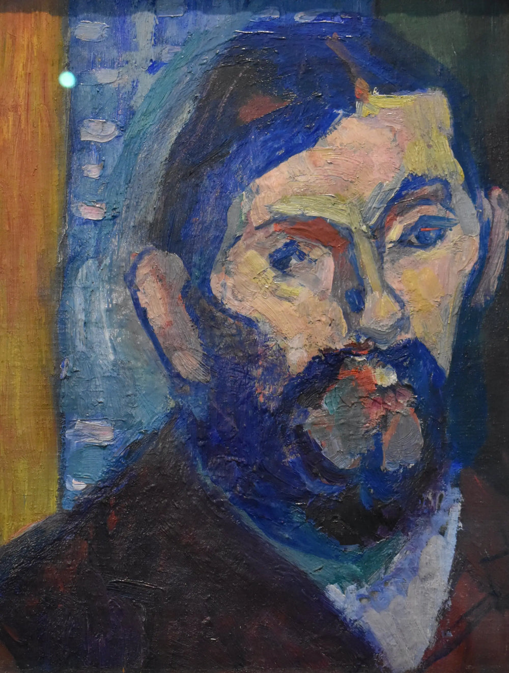 Reproduction du tableau « Portrait de Bevilacqua - Henri Matisse » par Alpha Reproduction en peinture à l’huile
