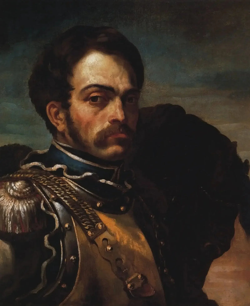 Portrait of a Carabinier - Théodore Géricault