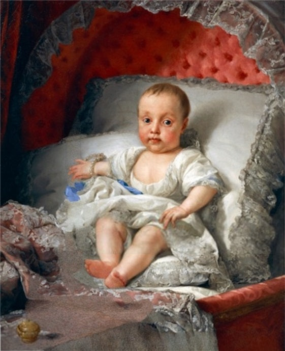 Portrait of Carlota Joaquina of Spain (1775-1830) - Anton Raphael Mengs