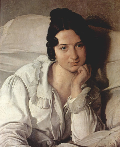 Portrait de Carolina Zucchi - Francesco Hayez - Alpha Reproduction