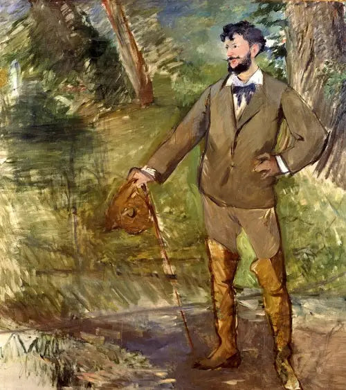 Portrait of Carolus-Duran - Édouard Manet