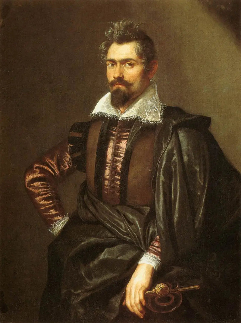 Portrait of Caspar Schoppe (1576-1649) - Peter Paul Rubens