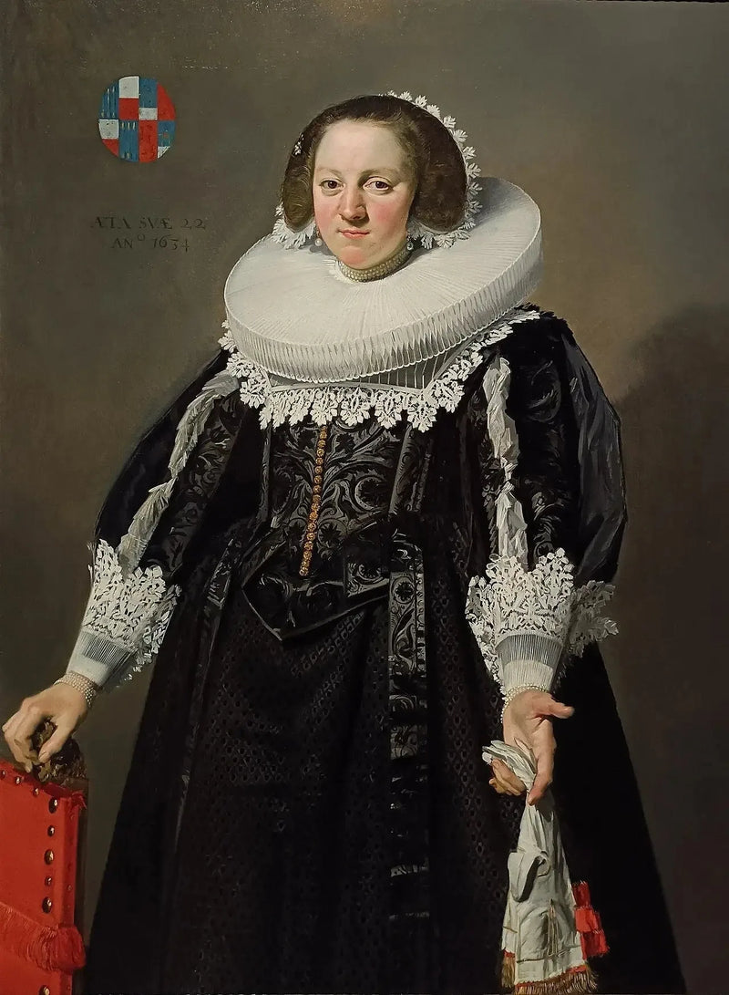 Portrait of Catharina Brugman - Frans Hals
