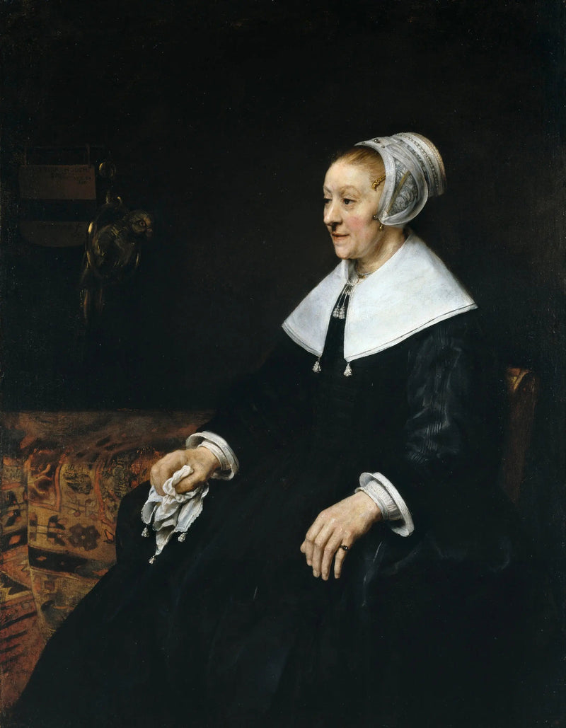 portrait of Catrina Hoogsaet - Rembrandt