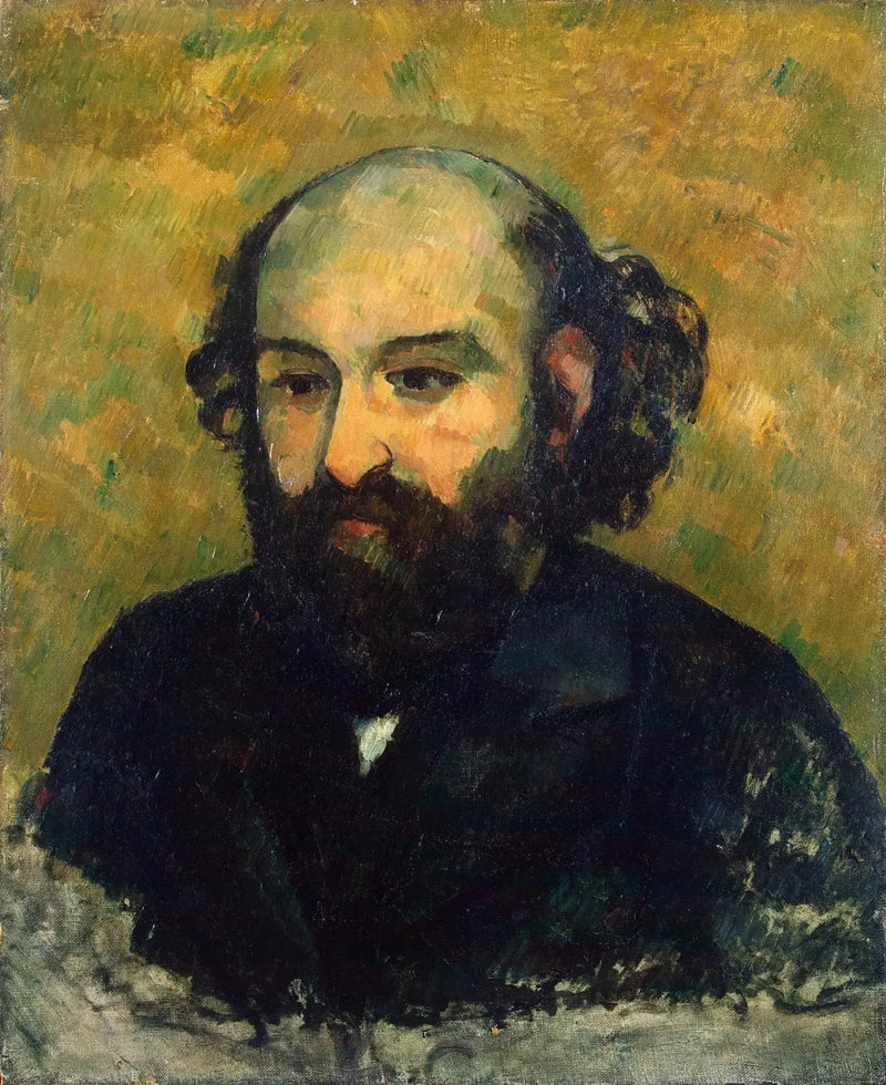 Portrait of Cezanne, after Renoir - Paul Cézanne