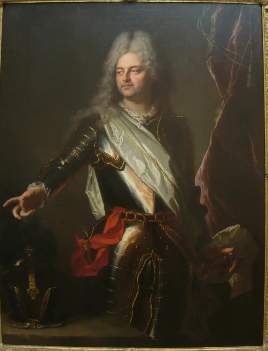 Portrait of Charles-Auguste d'Allonville, Marquis de Louville - Hyacinthe Rigaud