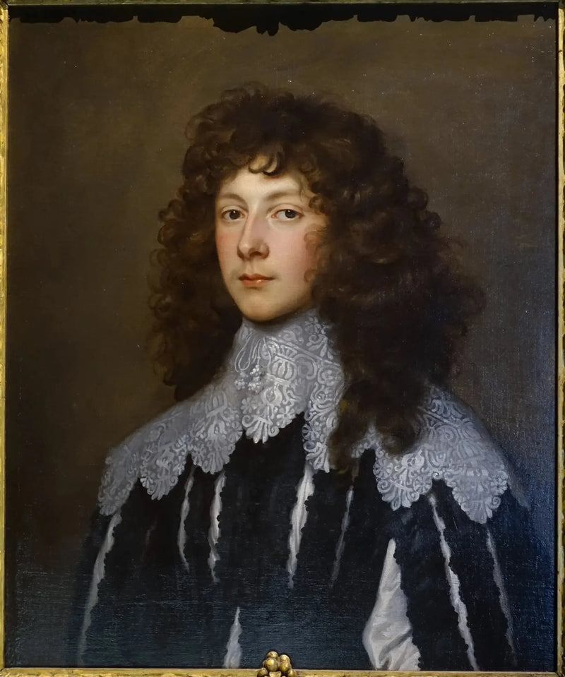 Portrait of Charles Cavendish (1620-1643), Royalist Army officer - Antoine van Dyck