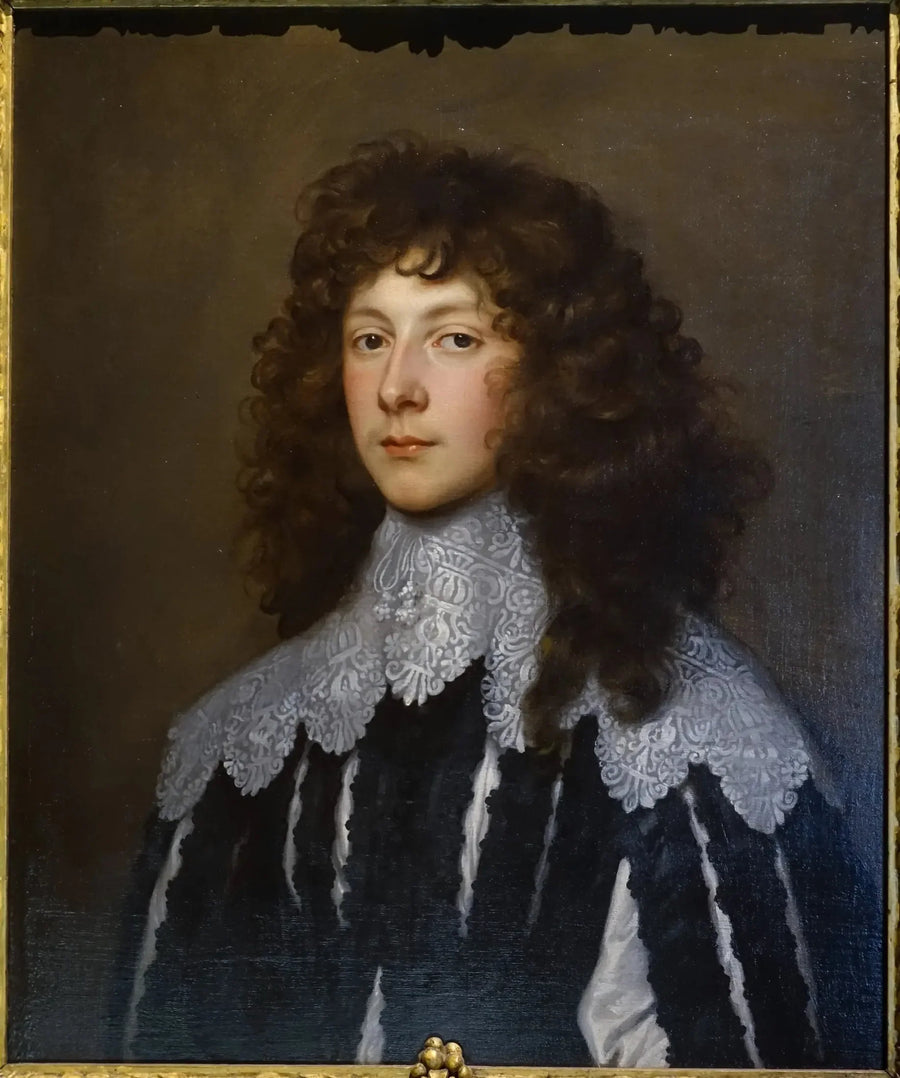 Portrait of Charles Cavendish (1620-1643), Royalist Army officer - Antoine van Dyck