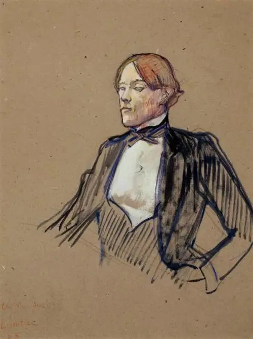 Portrait of Charles Conder - Henri de Toulouse-Lautrec