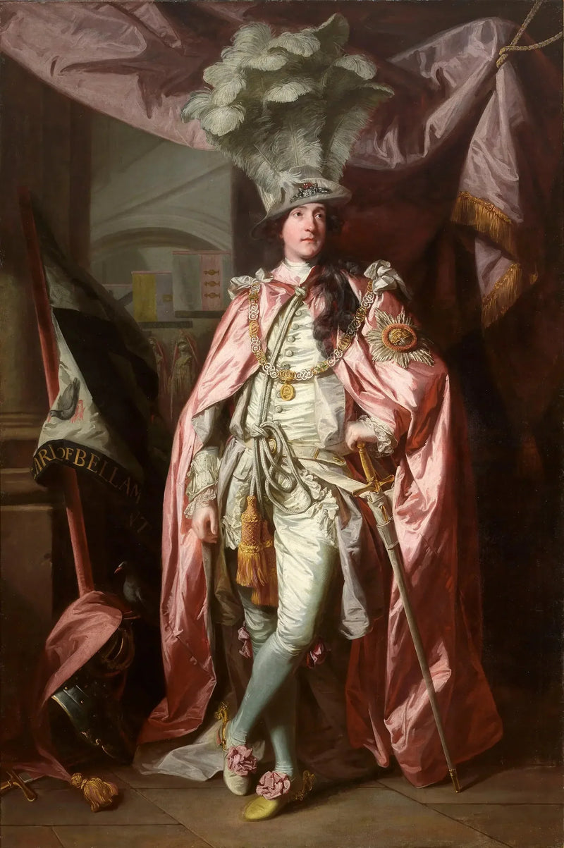 Portrait of Charles Coote, 1st Earl of Bellamont (1738-1800), in the Robe of the Order of the Bath - Joshua Reynolds