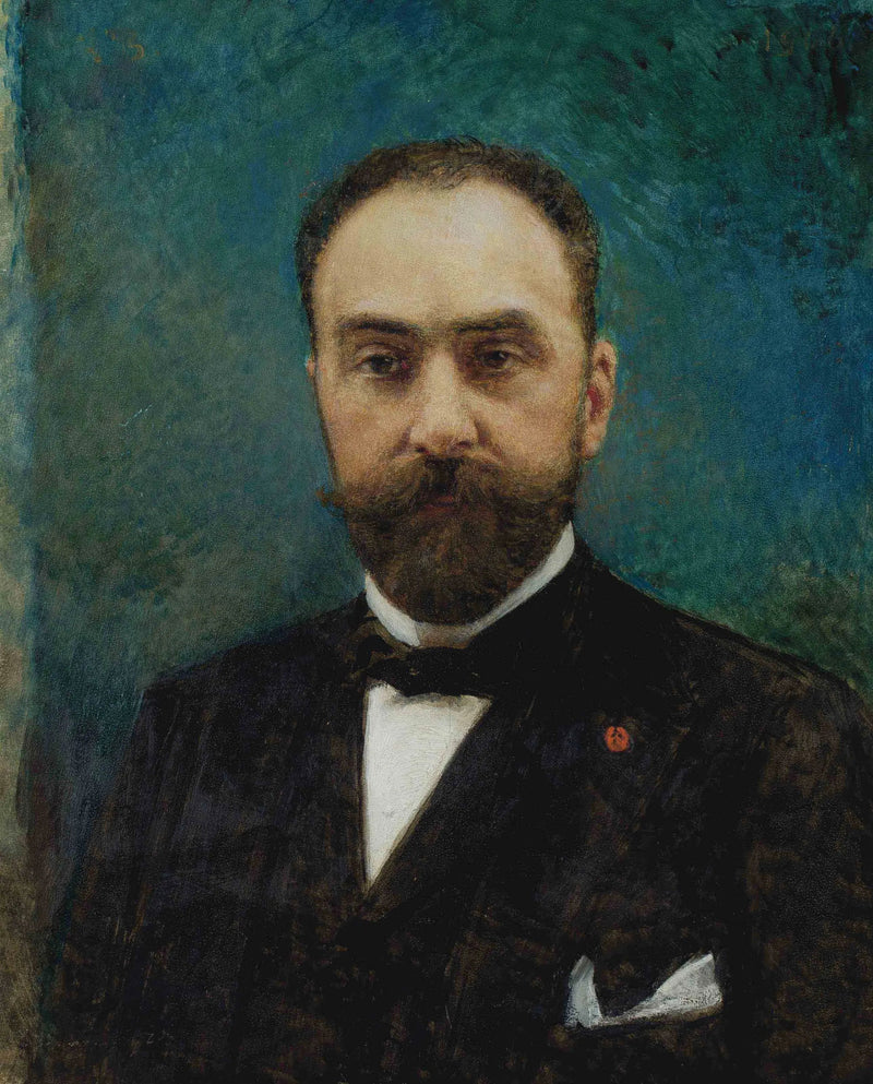Portrait of Charles Ephrussi - Léon Bonnat