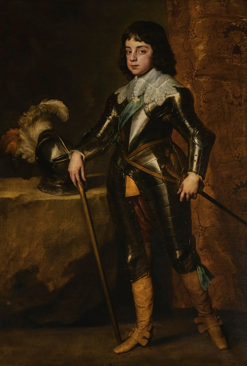 Portrait of Charles II as Prince of Wales - Antoine van Dyck
