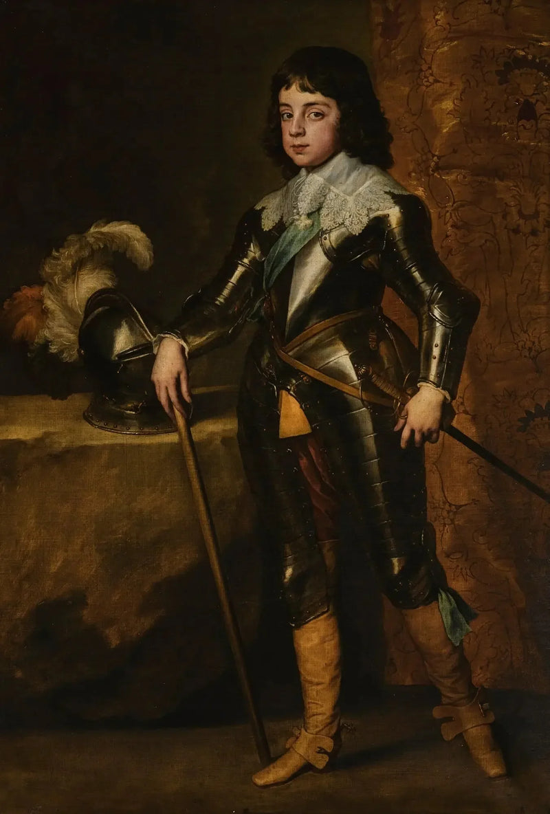 Portrait of Charles II as Prince of Wales - Antoine van Dyck