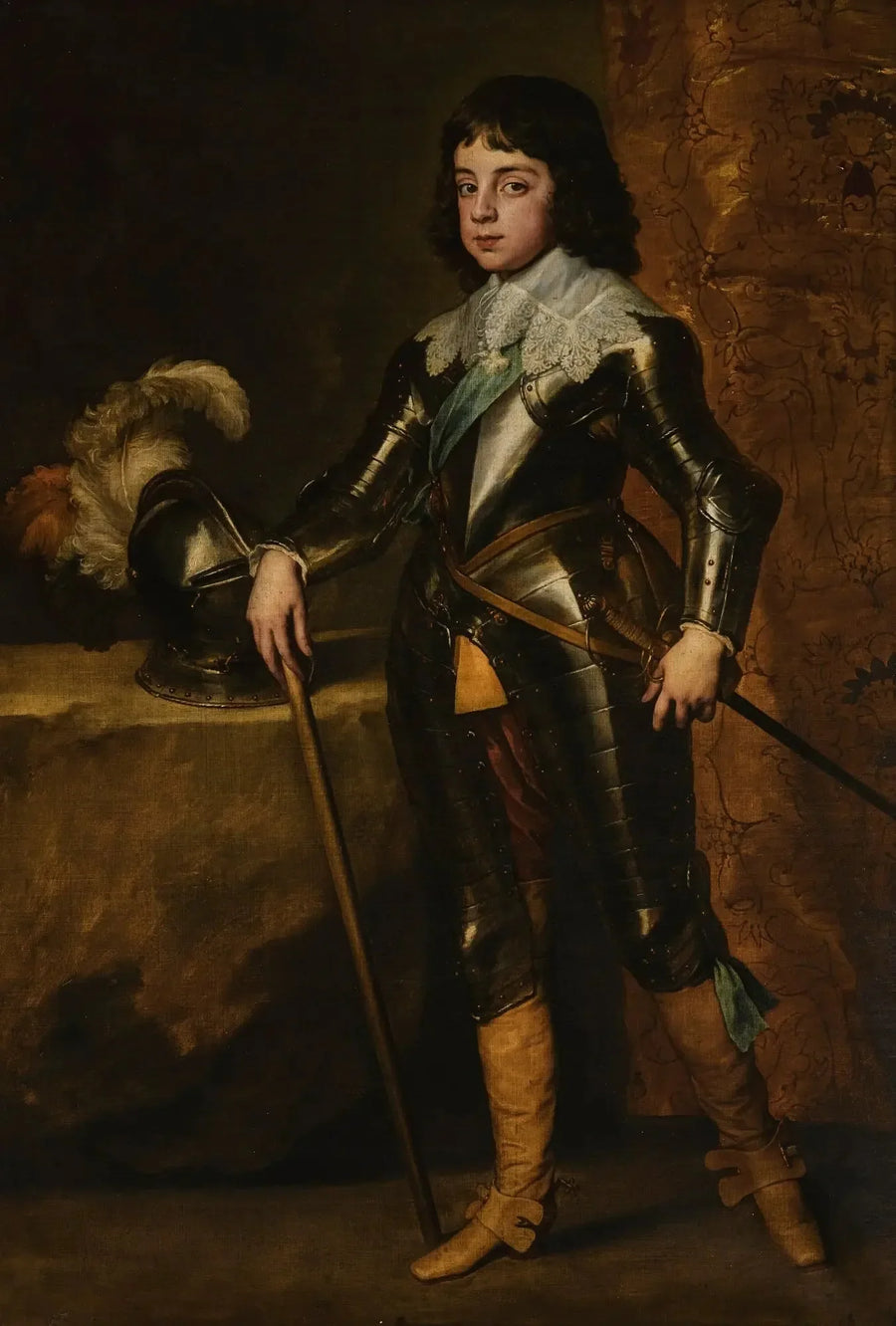 Portrait of Charles II as Prince of Wales - Antoine van Dyck