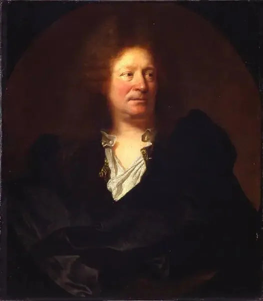 Portrait of Charles de La Fosse (1636-1716) - Hyacinthe Rigaud