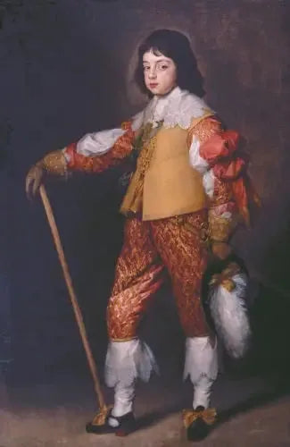 Portrait of Charles, Prince of Wales, future Charles II - Antoine van Dyck