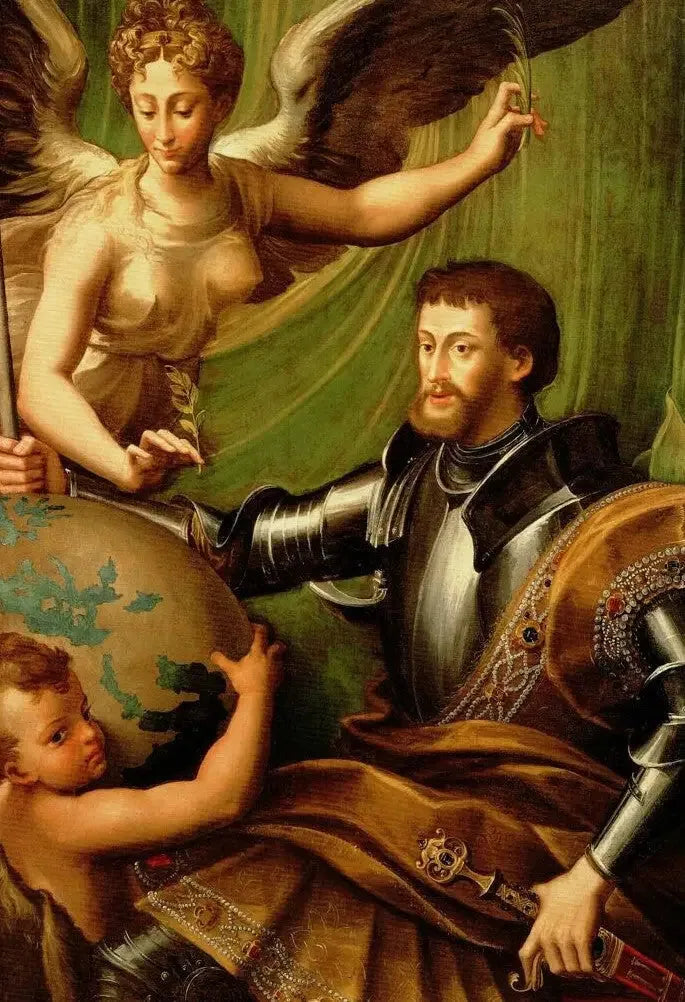 Portrait of Charles V - Parmigianino