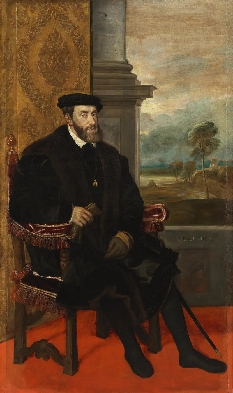 Portrait of Charles V - Titian