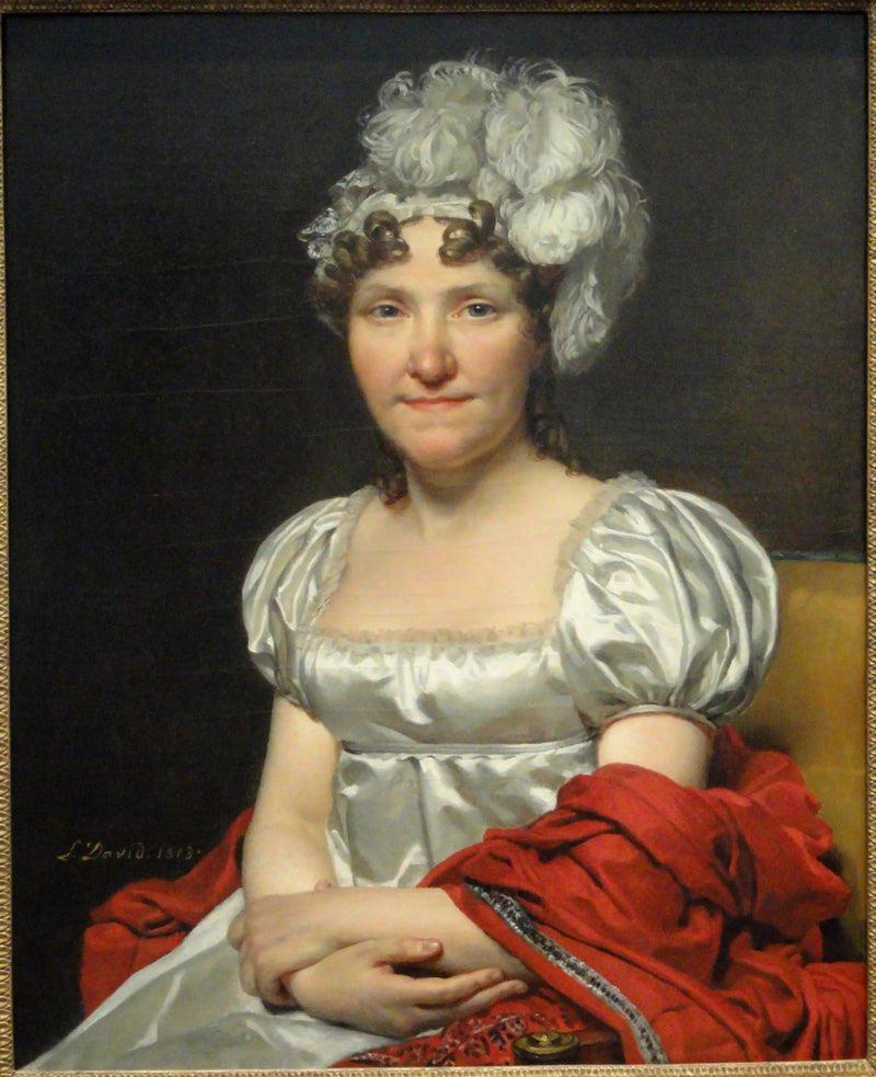 Portrait of Charlotte David - Jacques-Louis David