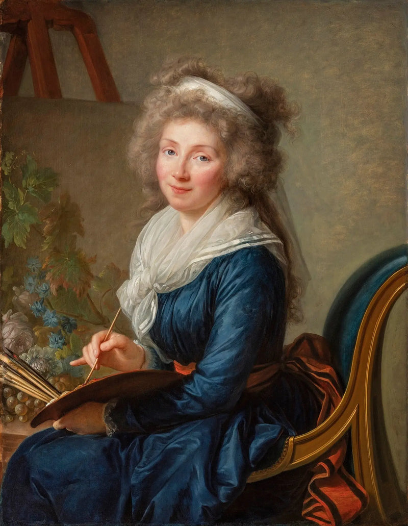 Portrait of Charlotte Eustache Sophie de Fuligny Damas, Marquise de Grollier - Élisabeth Vigée Le Brun