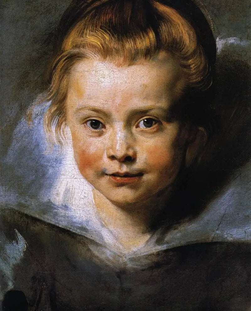 Portrait of Clara Serena Rubens, the artist's daughter - Peter Paul Rubens